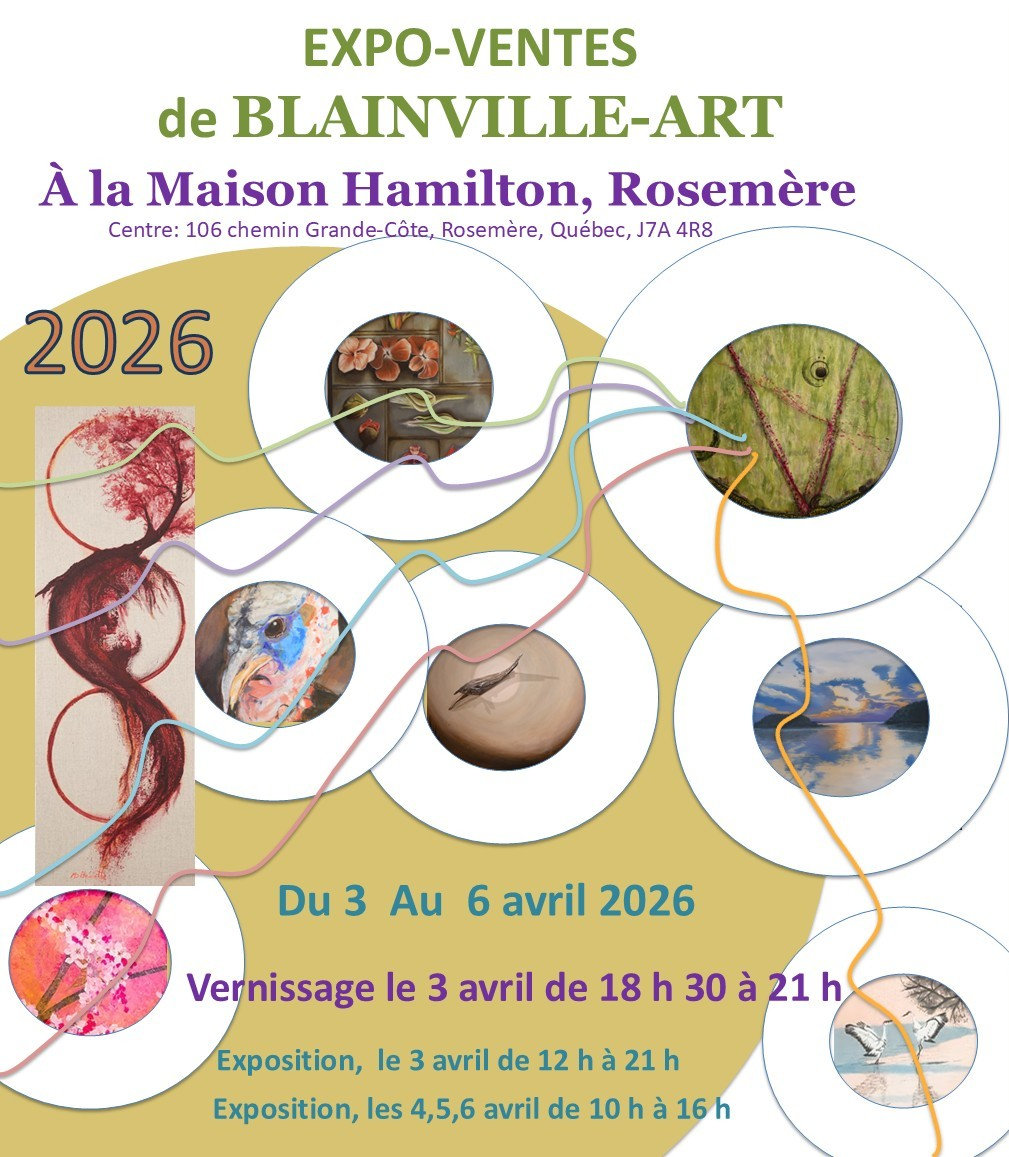 affiche expo Blainville-Art