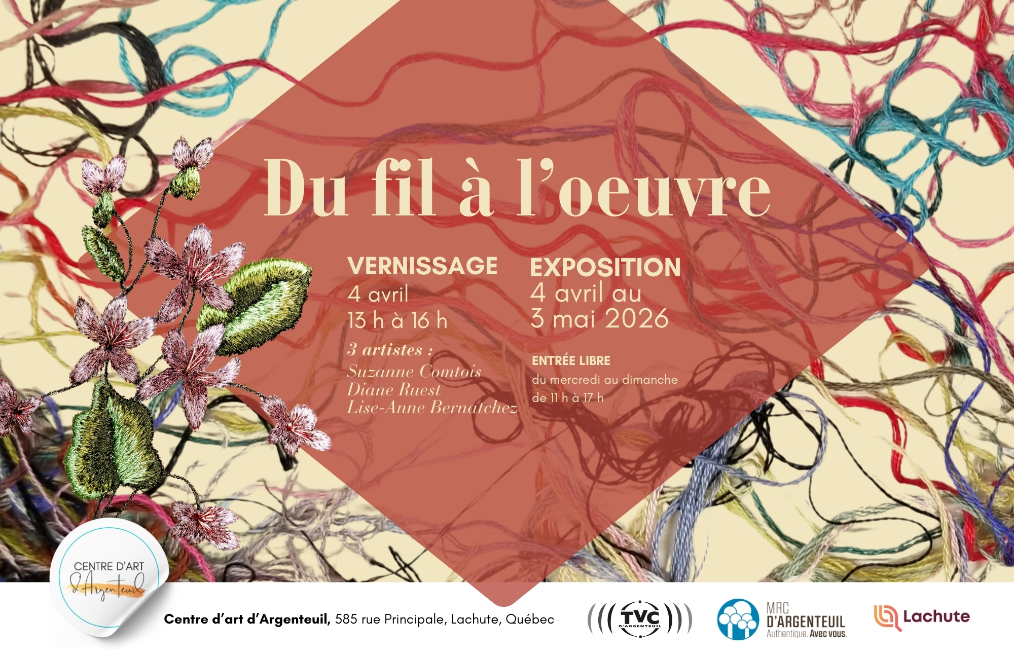 affiche du fil à l'oeuvre